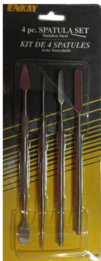 4pc Stainless Steel Spatula Set (Cd)