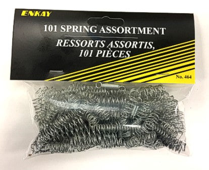 101pc Assorted Small Metal Springs (Bagged)
