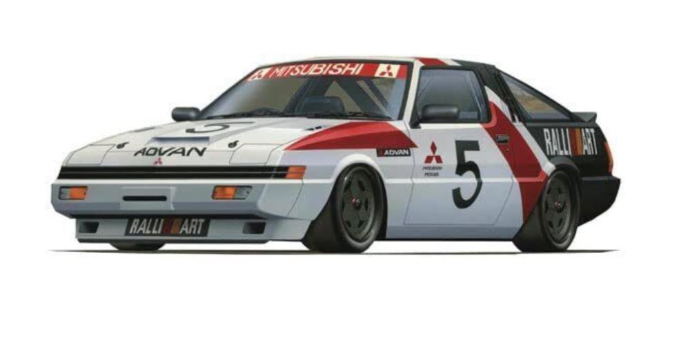 1/24 1985 Mitsubishi Starion Turbo Inter Tec Race Car