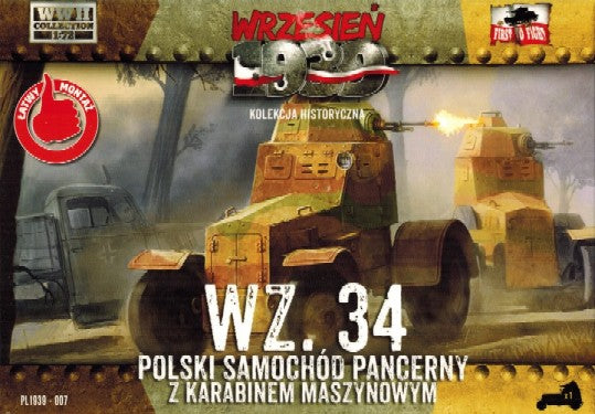 1/72 WWII wz34 Polish Armored Car