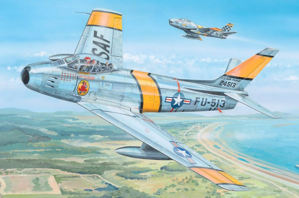 1/18 F86F30 Sabre USAF Fighter