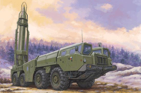 1/72 Soviet 9P117M1 Launcher w/R17 Rocket of 9K72 Missile Complex Elbrus Scud B