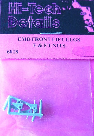 HO Diesel EMD E & F Unit Front Lift Lugs (2pr)