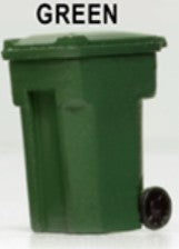 HO Green Yard Trash Cans (6)