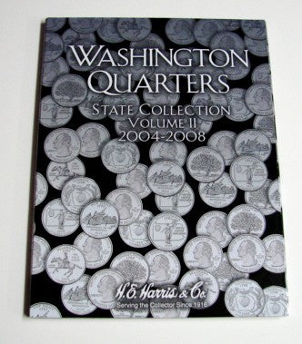 Vol.2, 2004 thru 2008 Washington State Quarters Coin Folder