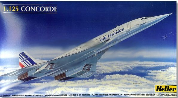 1/125 Concorde Air France Airliner