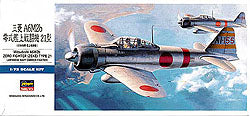 1/72 A6M2 Zeke Type 21 Fighter