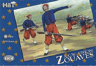1/72 American Civil War Union Zouaves (48)