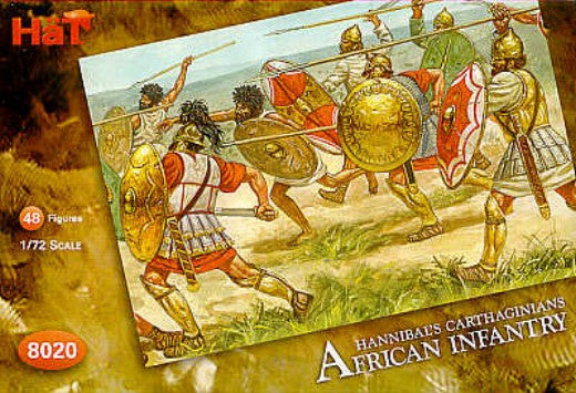1/72 Carthaginians African Infantry (48)