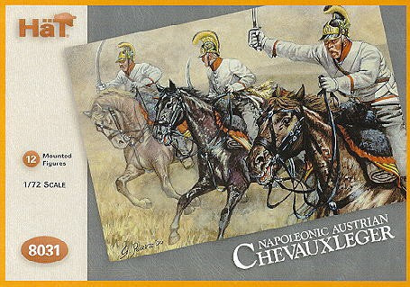 1/72 Napoleonic Austrian Chevauxleger (12 Mtd)