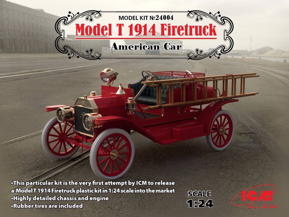 1/24 American Model T 1914 Fire Truck