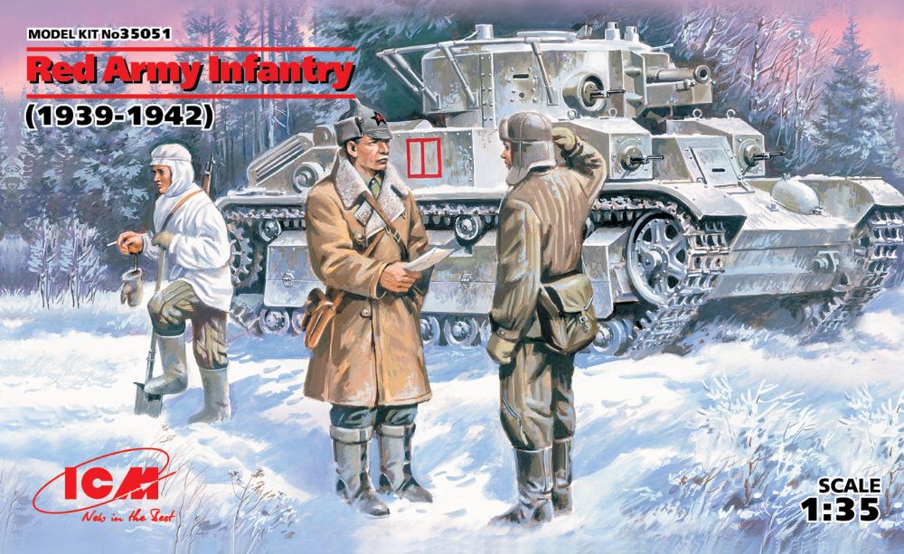 1/35 Soviet Red Army Infantry 1939-1942 (3) (D)