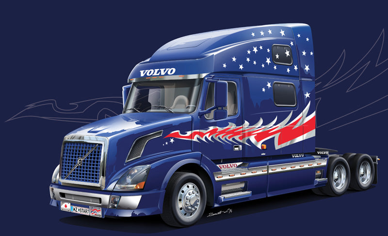 1/24 Volvo VN780 Tractor Cab w/Sleeper