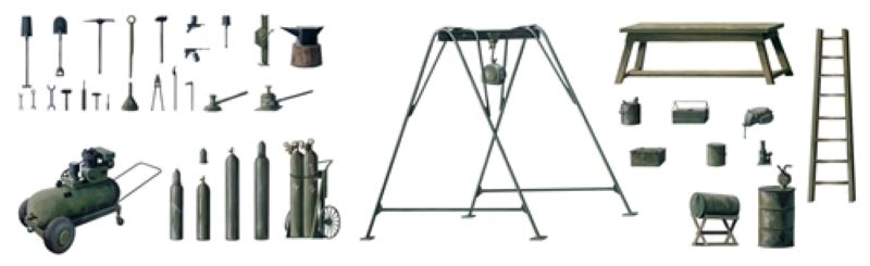 1/35 Field Tool Shop