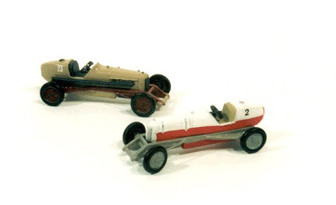 HO 1930's Gilomore Lion Special Race Cars (2) Metal Kit