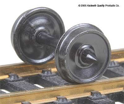 HO 36" Wheel Set Passenger Smooth Back