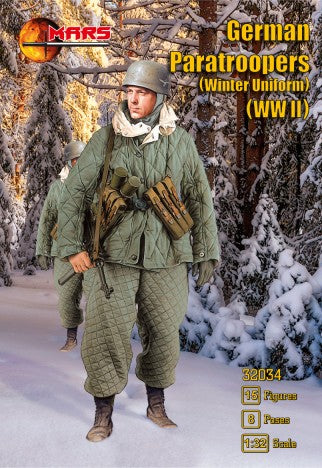 1/32 WWII German Paratroopers Winter Uniform (15)