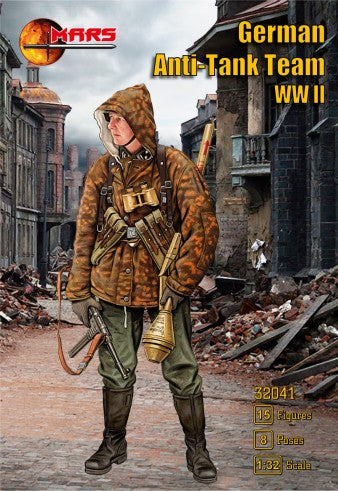 1/32 WWII German Anti-Tank Team (15)