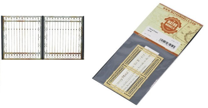 1/35 Metal Fence Sections Photo-Etch (2)