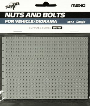 Large Nuts & Hex Bolts Set A Plastic