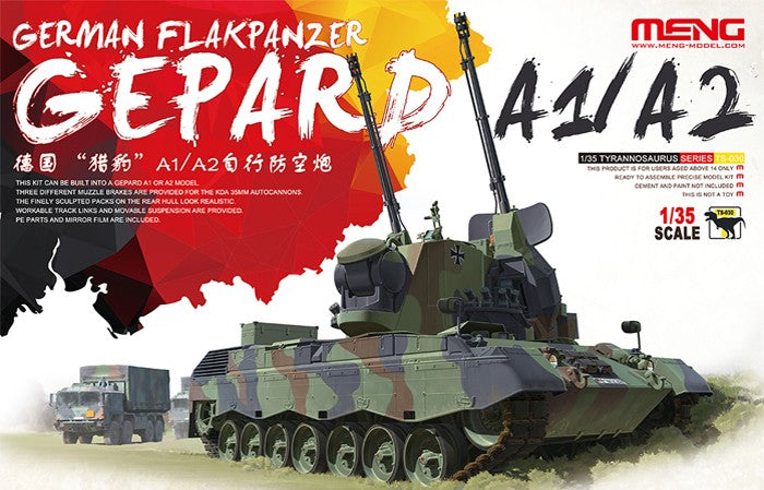 1/35 Gepard A1/A2 German Flakpanzer
