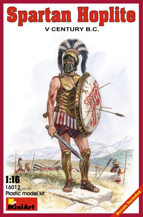 1/16 Spartan Hoplite V Century BC