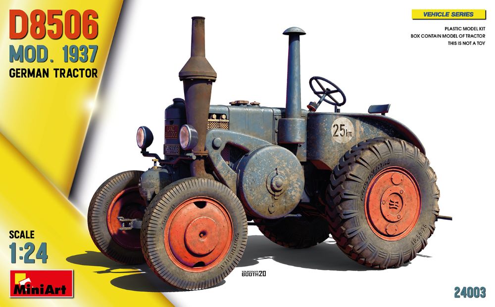 1/24 German D8506 Mod 1937 Tractor