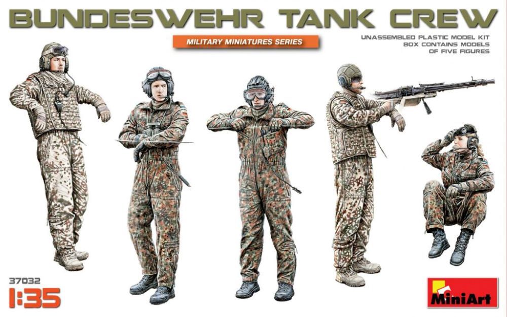 1/35 German Bundeswehr Tank Crew (5)