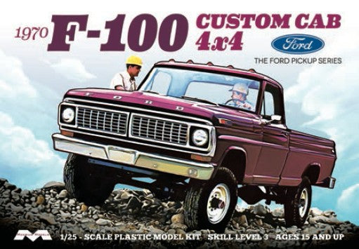 1/25 1970 Ford F100 Custom Cab 4x4 Pickup Truck