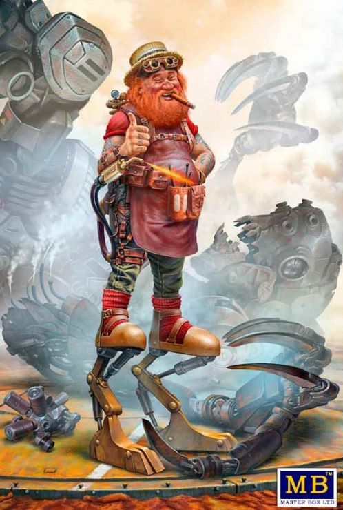 1/24 At the Edge of the Universe: Ianis Gladiatorial Robot Engineer (D)