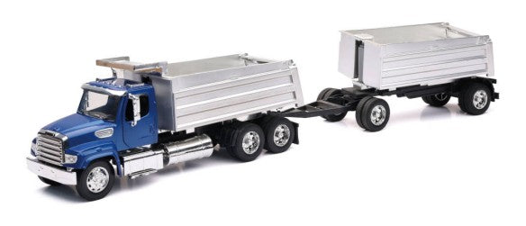 1/32 Freightliner 114SD Dump Truck w/Dump Trailer (Die Cast)