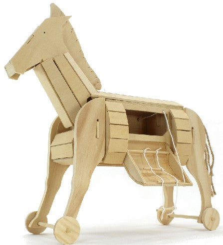 Ancient Trojan Horse Wooden Kit