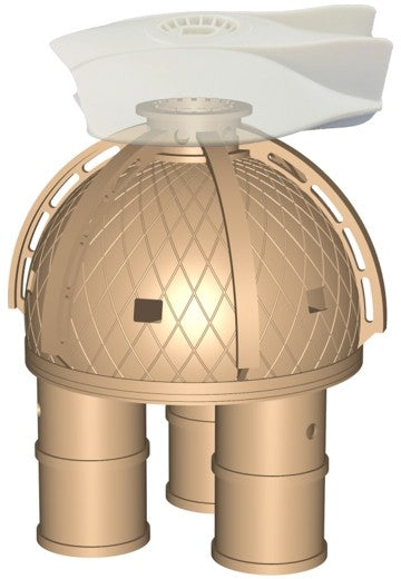 1/128 Voyage to the Bottom of the Sea: Deep Sea Lab Resin Kit for MOE