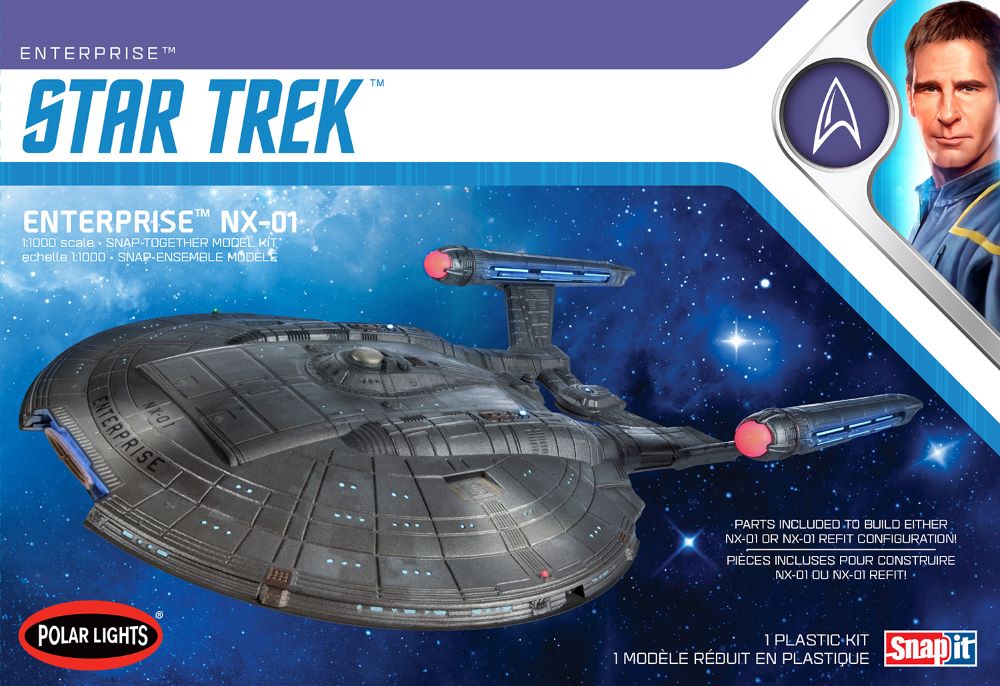 1/1000 Star Trek USS Enterprise NX01 (Snap)