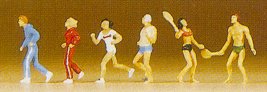 N Joggers (4) & Badminton Players (2)