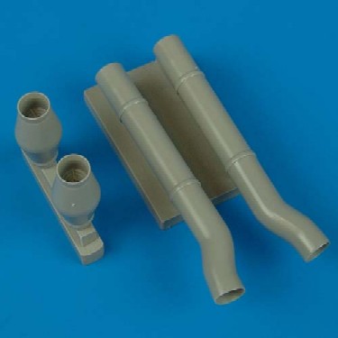 1/32 Ju87D5N Type A Night Exhaust for HSG (D)