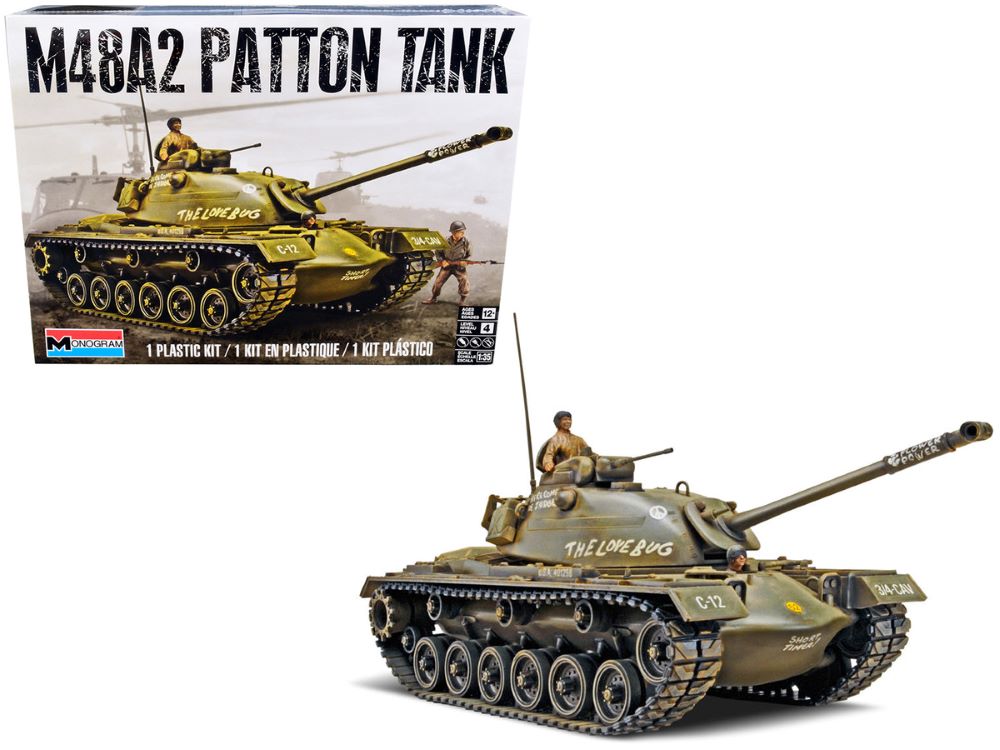 1/35 M48A2 Patton Tank w/Crew