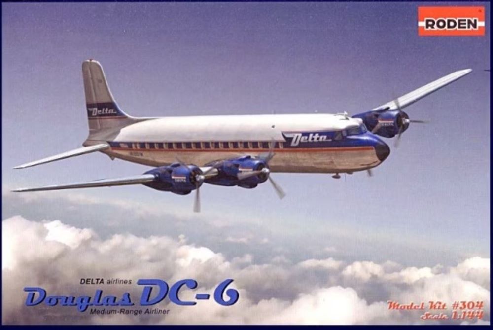 1/144 DC6 Delta Airlines