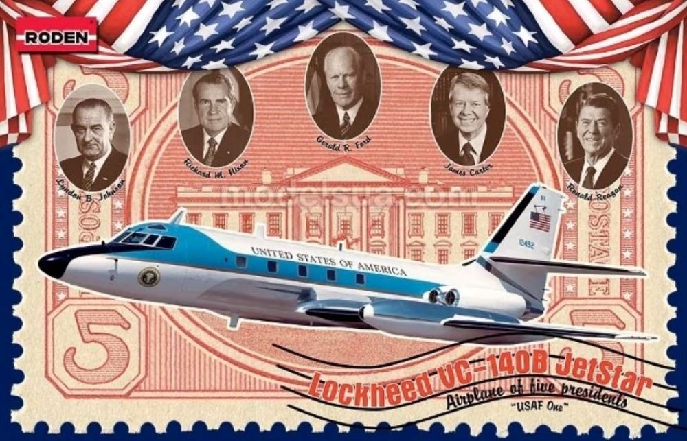 1/144 VC140B Jetstar US Air Force One Presidential Aircraft