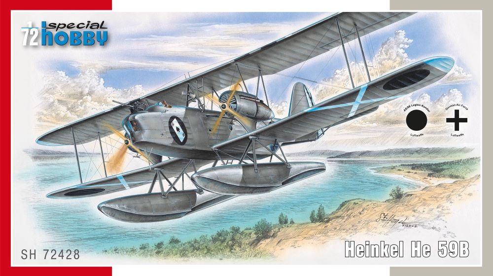 1/72 Heinkel He59B Floatplane