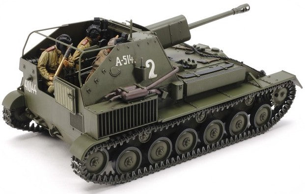 1/35 Russian Su76M Tank w/Self-Propelled Gun