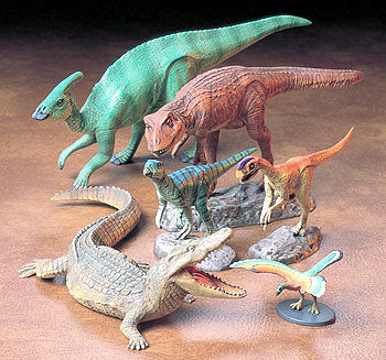 1/35 Mesozoic Creatures Sets: Dinosaurs, Reptile, Bird