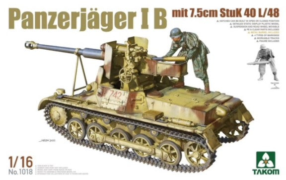 1/16 Panzerjager IB Tank w/7.5cm StuK 40 L/48 Gun