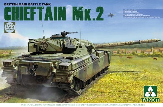 1/35 British Chieftain Mk 2 Main Battle Tank