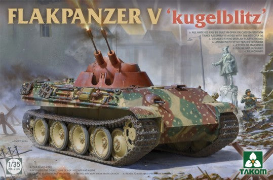 1/35 Flakpanzer V Kugelblitz Tank