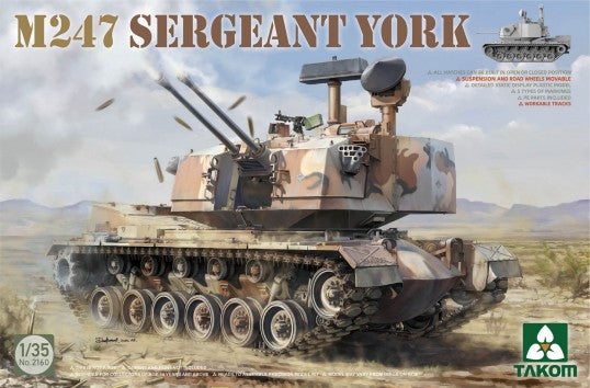 1/35 M247 Sergeant York Tank