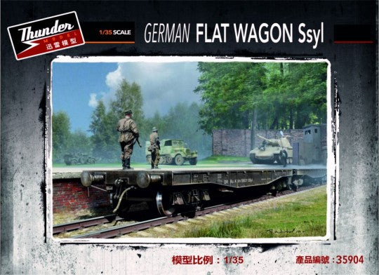 1/35 WWII German Ssyl Flatcar
