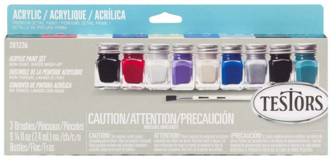 Acrylic Paint Set (9 Colors)