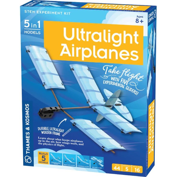 Ultralight Airplanes 5-in-1 STEM Experiment Kit