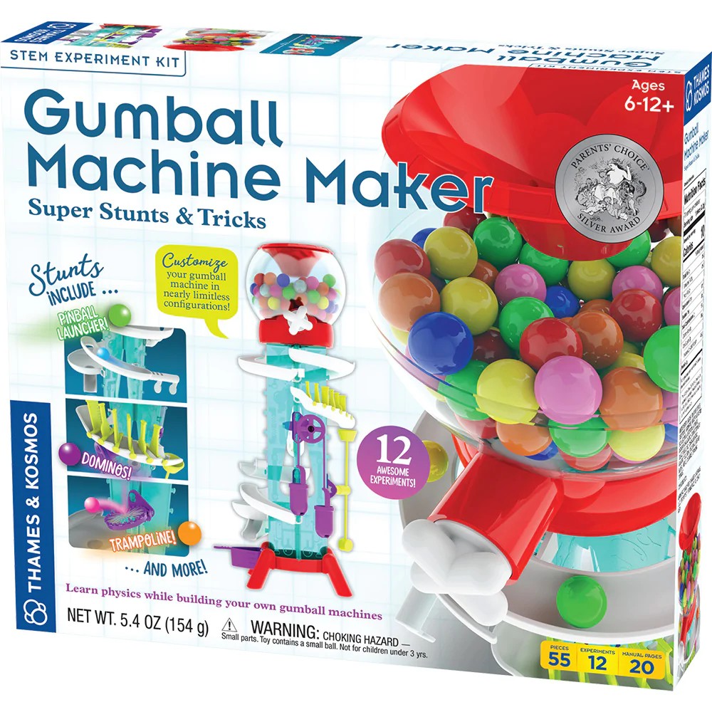 Gumball Machine Maker (Stunts & Tricks) STEM Experiment Kit